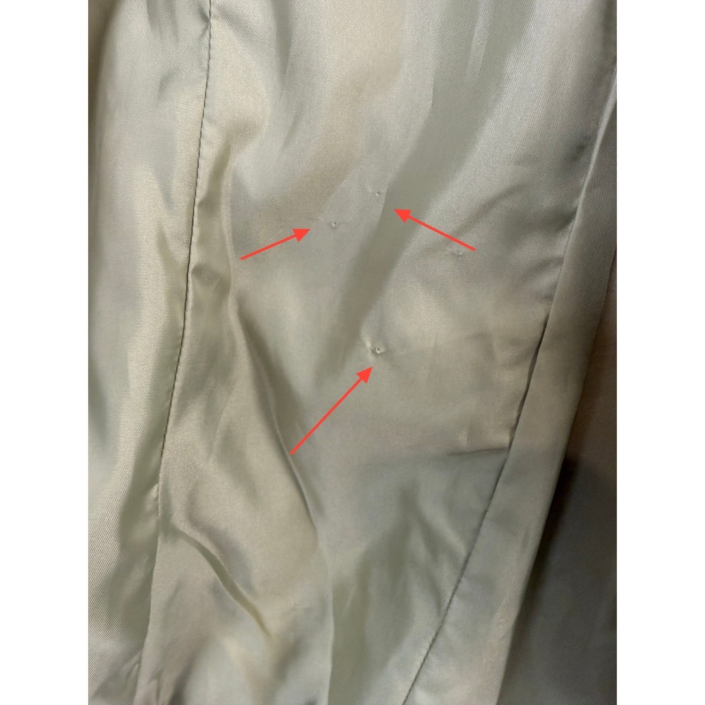 Princess Polly Green Croc Embossed Jacket Women's Size 0 Faux Leather - Picture 5 of 12